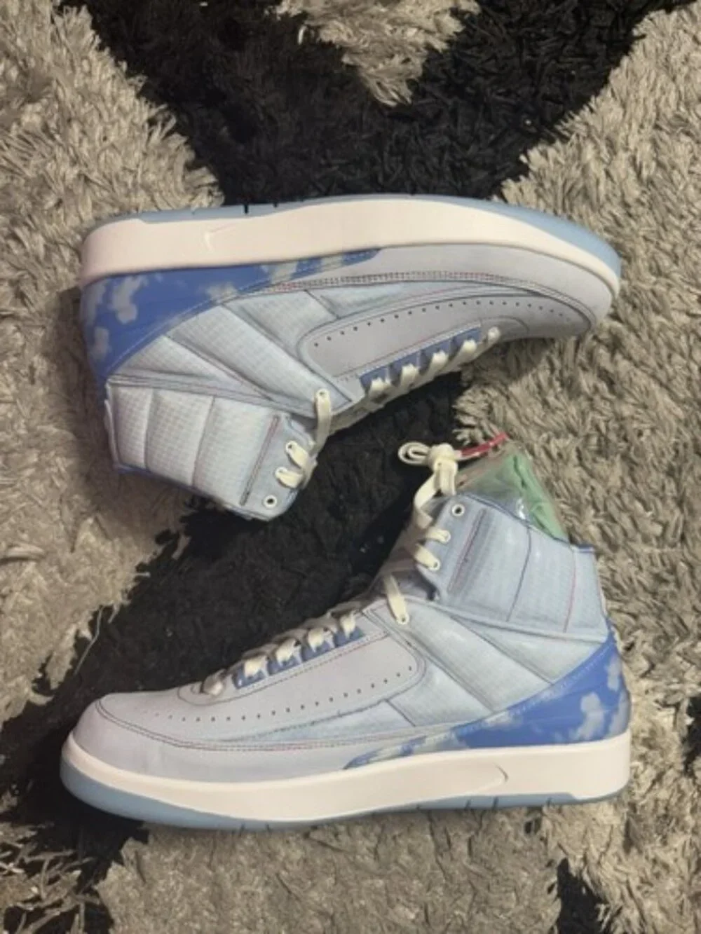 Jordan 2 Retro x J. Balvin Blue 2022 DQ7691-419 Men's Size 11 New